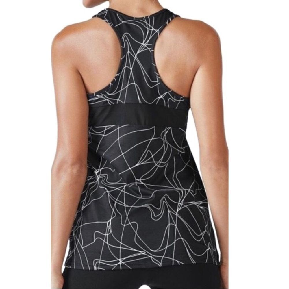 Fabletics Racer Back Mesh Activewear Tank Top - Women’s M